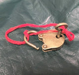 Unlock Vivah Yog Kundli Dosh with Small Brass Lock Wedding Marriage Sanyog Hindu