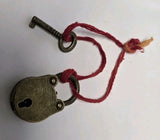 Unlock Vivah Yog Kundli Dosh with Small Brass Lock Wedding Marriage Sanyog Hindu