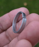 Sarbloh Shani Ring Evil Eye Protection Amulet pure Iron Punjabi Ring Adjustable U61 Challa Nazar Shield