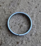 Sarbloh Shani Ring Evil Eye Protection Amulet pure Iron Punjabi Ring Adjustable U61 Challa Nazar Shield