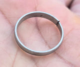 Sarbloh Shani Ring Amulet pure iron punjabi hindu adjustable Evil Eye Protection Nazar Shield U62 Shanidosh Hindu Sadhsati Remedy Mundri