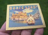 Sikh Ten Guru Baba Deep Singh Golden Temple Fridge Magnet Souvenir Collectible OFB Martyr Shaheed Blessings Guru Nanak