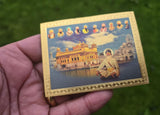 Sikh Ten Guru Baba Deep Singh Golden Temple Fridge Magnet Souvenir Collectible OFB Martyr Shaheed Blessings Guru Nanak