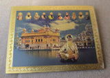 Sikh Ten Guru Baba Deep Singh Golden Temple Fridge Magnet Souvenir Collectible OFB Martyr Shaheed Blessings Guru Nanak