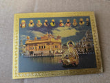 Sikh Ten Guru Baba Deep Singh Golden Temple Fridge Magnet Souvenir Collectible OFB Martyr Shaheed Blessings Guru Nanak
