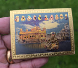 Sikh Ten Guru Baba Deep Singh Golden Temple Fridge Magnet Souvenir Collectible OFB Martyr Shaheed Blessings Guru Nanak