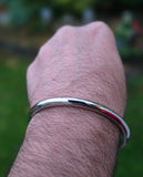 Stainless Steel Kara Smooth Punjabi Kada Sikh Singh Kaur Khalsa Bangle Gift Q8R Unisex Bracelet