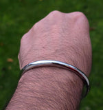 Stainless Steel Kara Smooth Punjabi Kada Sikh Singh Kaur Khalsa Bangle Gift Q8R Unisex Bracelet