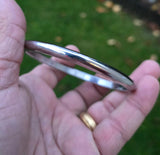 Stainless Steel Kara Smooth Punjabi Kada Sikh Singh Kaur Khalsa Bangle Gift Q8R Unisex Bracelet