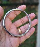 Stainless Steel Kara Smooth Punjabi Kada Sikh Singh Kaur Khalsa Bangle New V3G Unisex Bracelet Non Allergic