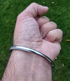 Stainless Steel Kara Smooth Punjabi Kada Sikh Singh Kaur Khalsa Bangle New V3G Unisex Bracelet Non Allergic