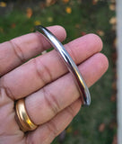 Stainless Steel Kara Smooth Punjabi Kada Sikh Singh Kaur Khalsa Bangle New V3G Unisex Bracelet Non Allergic