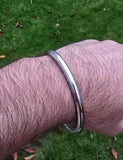 Stainless Steel Kara Smooth Punjabi Kada Sikh Singh Kaur Khalsa Bangle New V3G Unisex Bracelet Non Allergic