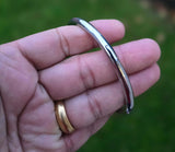 Stainless Steel Kara Smooth Punjabi Kada Sikh Singh Kaur Khalsa Bangle New V3G Unisex Bracelet Non Allergic