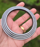 Sikh Kara Chakri Antique Silver Colour Singh Kada Kaur lines Punjabi bangle N33