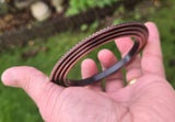 Sikh Kara Chakri Copper Colour Singh Kada Kaur lines design punjabi bangle N31