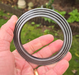 Sikh Kara Chakri Antique Silver Colour Singh Kada Kaur lines Punjabi bangle N33