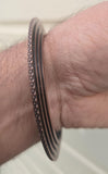 Sikh Kara Chakri Copper Colour Singh Kada Kaur lines design punjabi bangle N31