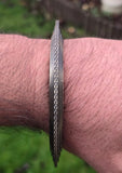 Sikh Kara Chakri Antique Gold Colour Singh Kada Kaur lines Punjabi bangle N32