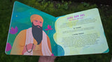 📘 10 Sikh Gurus Children’s Board Book English Illustrated Kids Sikhism Stories MD21
