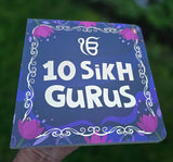10 Sikh Gurus Children’s Illustrated Board Book Sikhism Stories MD21