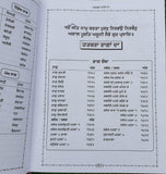 Sri Guru Granth Sahib Ji Gurmukhi Punjabi Steek Word Meaning Volumes Sanchia Set