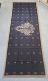 Punjabi Lion Khanda Lohi Shawl Gurmukhi Wool Stole Unisex Sikh Fair Mela Gift