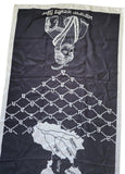 Maharaja Ranjit Singh Khalsa Raj Sanjha Old Punjab Map Lohi Shawl Unisex Sikh ST