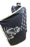 Maharaja Ranjit Singh Khalsa Raj Sanjha Old Punjab Map Lohi Shawl Unisex Sikh ST