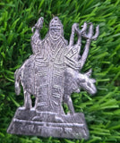 Shani Dev Yantra Lead Statue Pendant Shani Mantra Hindu Protection Talisman U71