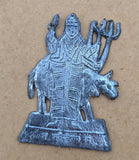 Shani Dev Yantra Lead Statue Pendant Shani Mantra Hindu Protection Talisman U71