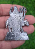 Shani Dev Yantra Lead Statue Pendant Shani Mantra Hindu Protection Talisman U71
