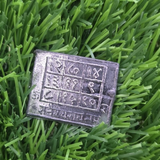 Shani Dev Yantra Lead Plate Buffalo Shani Mantra Hindu Protection Talisman U72