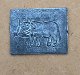 Shani Dev Yantra Lead Plate Buffalo Shani Mantra Hindu Protection Talisman U72