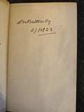 Antique 1922 Rudyard Kipling Anthology Prose Book Vintage Red Leather SA2