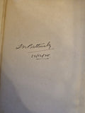 Antique 1913 Rudyard Kipling Traffics and Discoveries Vintage Red Leather Book SA3