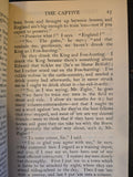 Antique 1913 Rudyard Kipling Traffics and Discoveries Vintage Red Leather Book SA3