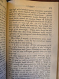 Antique 1913 Rudyard Kipling Traffics and Discoveries Vintage Red Leather Book SA3