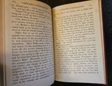 Antique 1920 Rudyard Kipling Captains Courageous Vintage Red Leather Book SA4