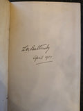 Antique 1932 Rudyard Kipling Limits and Renewals Vintage Red Leather Book SA5