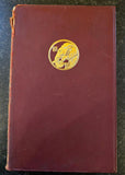Antique 1932 Rudyard Kipling Limits and Renewals Vintage Red Leather Book SA5