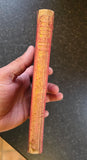 Antique 1921 Rudyard Kipling The Second Jungle Book Vintage Red Leather SA6
