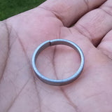 Sarbloh Shani Ring Evil Eye Protection Amulet pure Iron Punjabi Ring Adjustable U61 Challa Nazar Shield