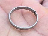 Sarbloh Shani Ring Amulet pure iron punjabi hindu adjustable Evil Eye Protection Nazar Shield U62 Shanidosh Hindu Sadhsati Remedy Mundri