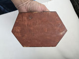 Vintage Mughal Miniature Hand Painted Wooden Akbar Anarkali Trinket Box Jewelry