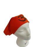 Orange Black OM Rumal Head Wrap Bandana Punjabi Cotton Cover Hindu Temple UK New