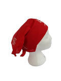Red Swastik Rumal Hindu Head Wrap Bandana Punjabi Cloth Swastik Headwear UK Gift