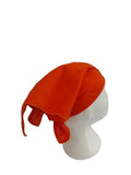Orange Swastik Rumal Hindu Head Wrap Bandana Punjabi Cloth swastika Headgear UK