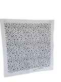 Black Star Print Rumal Head Wrap Bandana Punjabi Cotton Cloth UK handkerchief XY