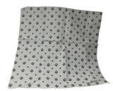 White Khanda Rumal Sikh Head Wrap Bandana Punjabi Cloth UK handkerchief gift New